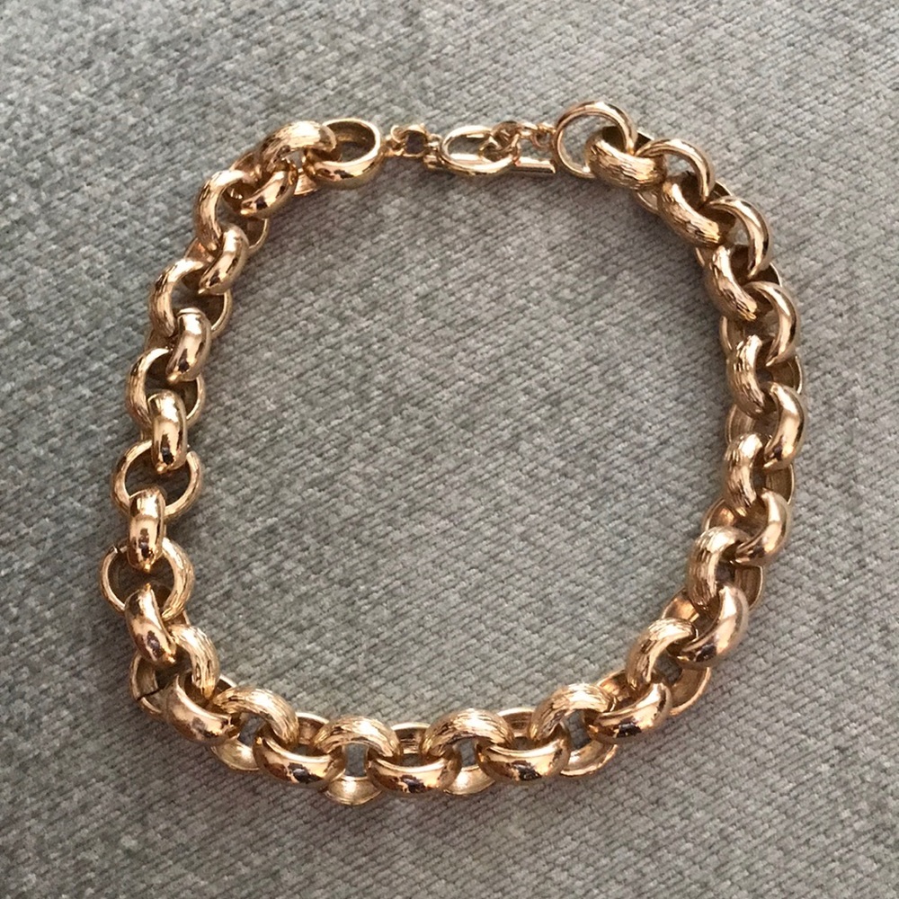 Beautiful gold plated necklace